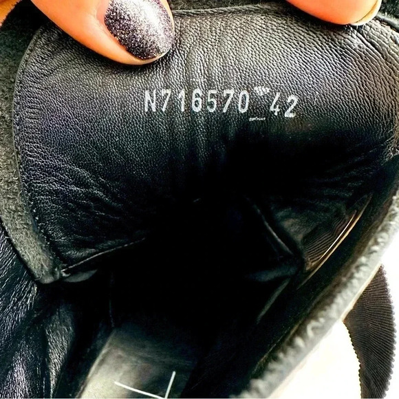 NWOT AGL Attilio Giusti Leombruni Studded Combat Boots - Picture 9 of 10